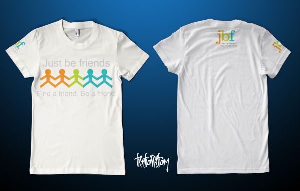 T-shirt Design by blackink for Just Be Friends Network Inc. | Design #544626