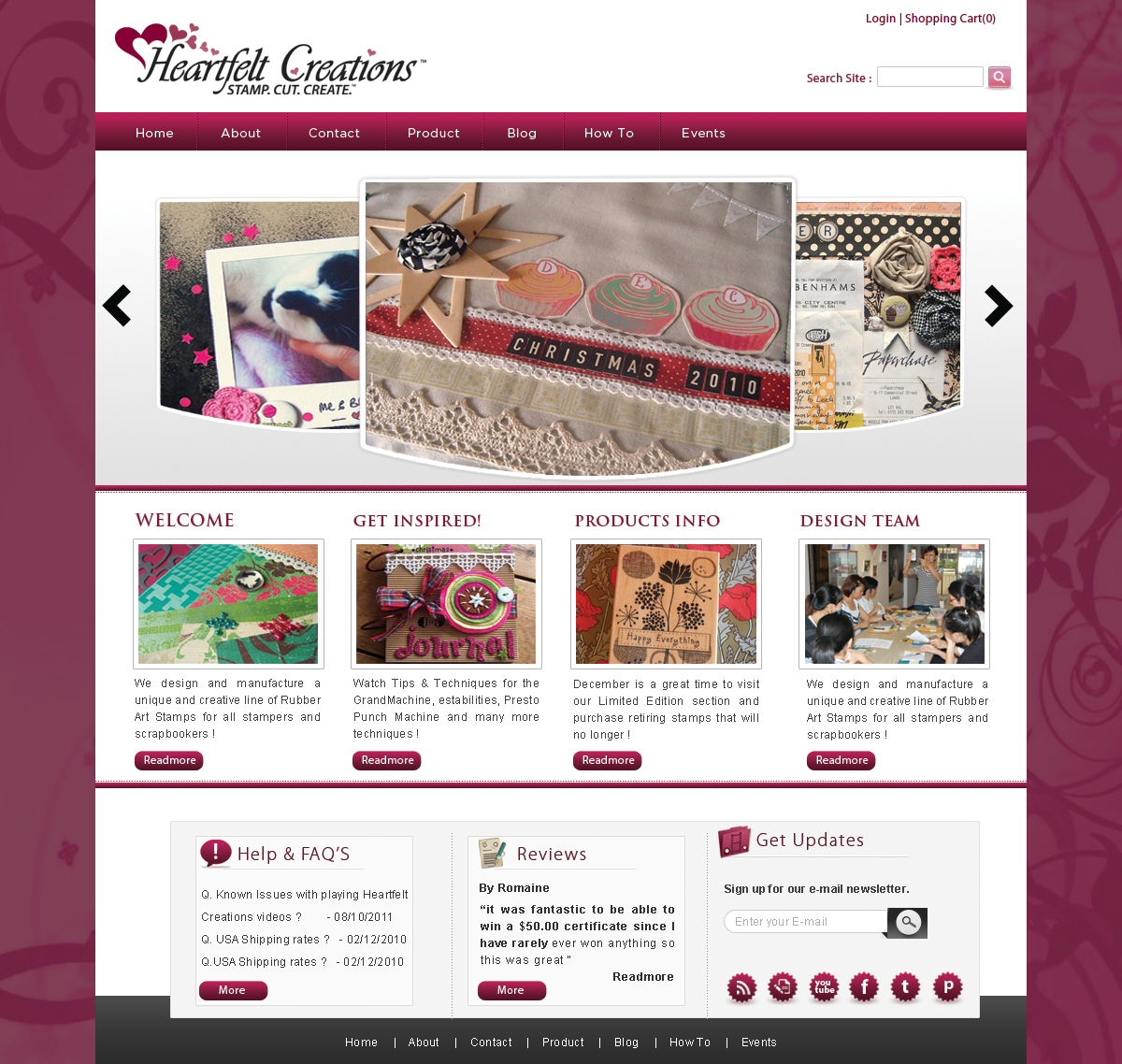 Web-Design von webxvision für Heartfelt Creations | Design #545409