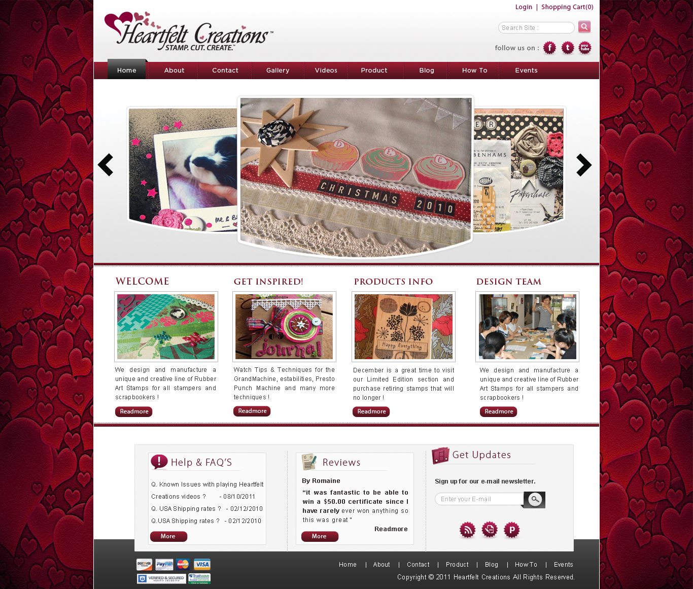 Web-Design von webxvision für Heartfelt Creations | Design #548832