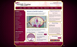 Web Design by pb for Heartfelt Creations | Design: #543309