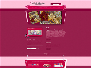 Web Design by Devender Sharma for Heartfelt Creations | Design: #546557