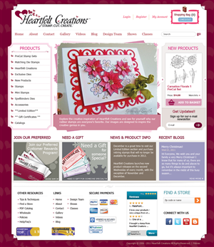 Web Design by ShreejiAkshar for Heartfelt Creations | Design: #543908