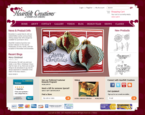 Web Design by ShreejiAkshar for Heartfelt Creations | Design: #544811