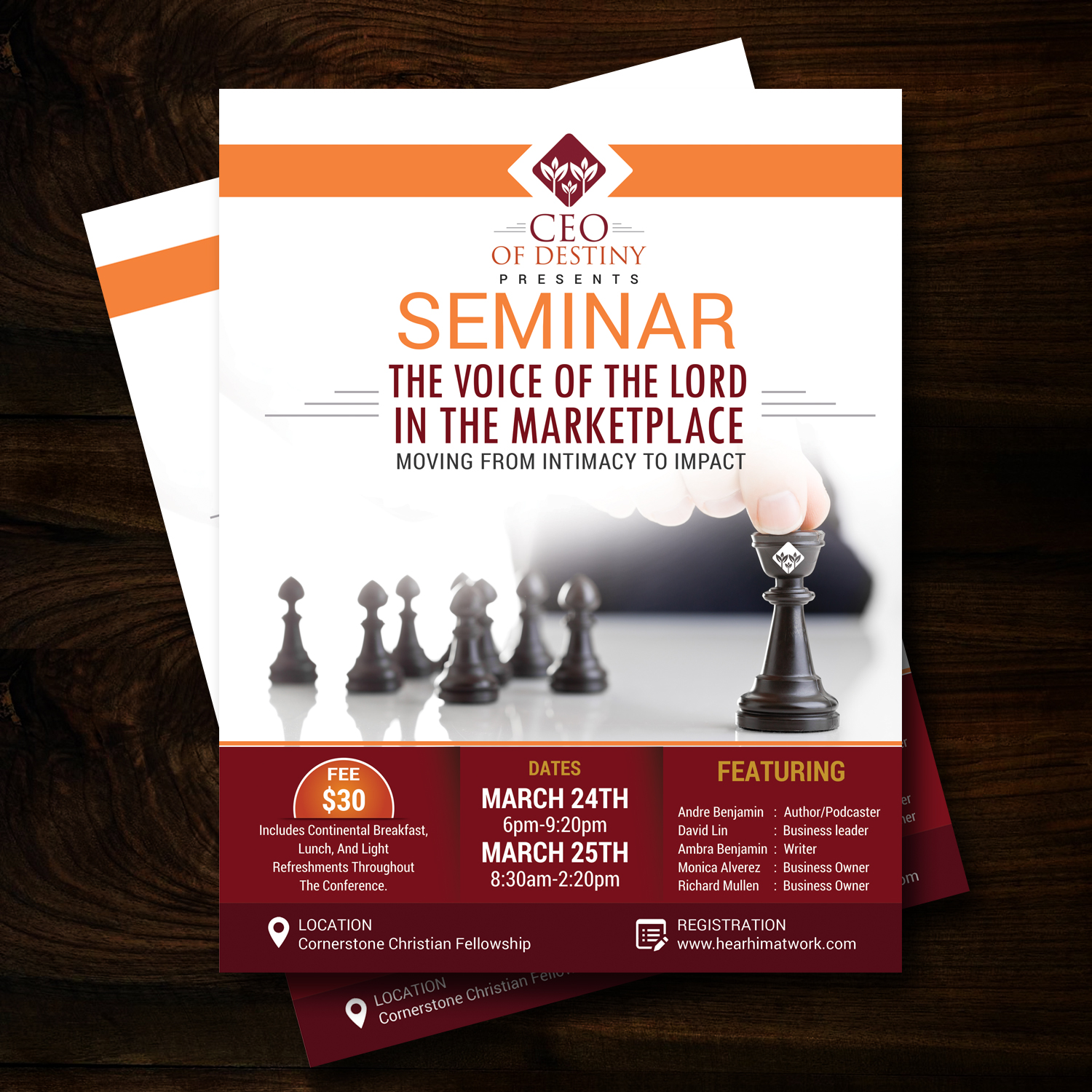 Flyer Design by uk for this project | Design #13704354