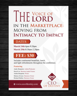 Flyer Design by ecorokerz for this project | Design: #13674605