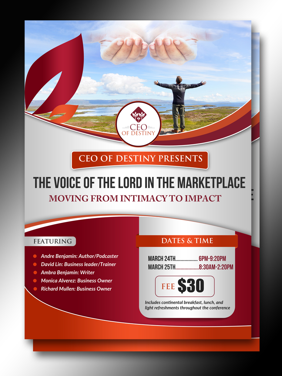 Diseño de Flyer por innovative earth para este proyecto | Diseño #13674679