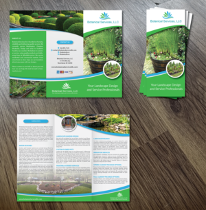 Brochure Design by Alexandar for Botanical Services, LLC | Design: #13674570