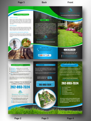 Brochure Design by innovative earth for Botanical Services, LLC | Design: #13745016