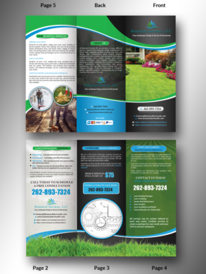 Brochure Design by innovative earth for Botanical Services, LLC | Design: #13803313