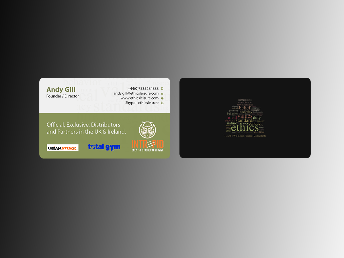 Business Card Design by Creations Box 2015 for this project | Design #13678388
