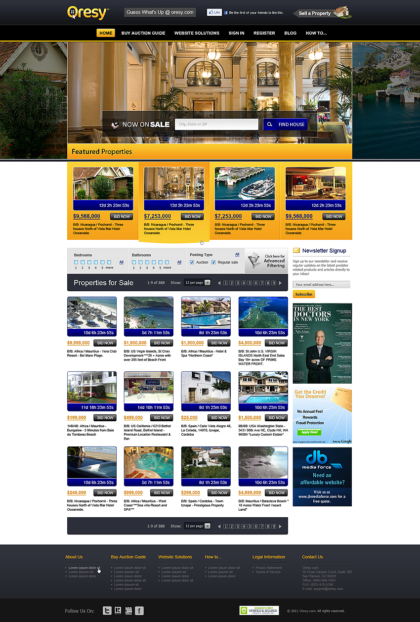 Web Design by James for this project | Design #555877