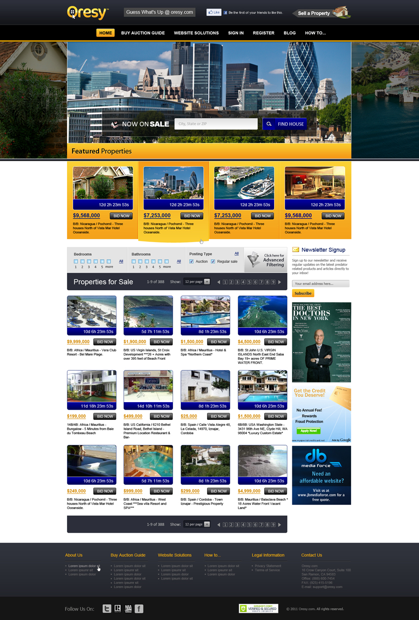 Web Design par James pour ce projet | Design #557101