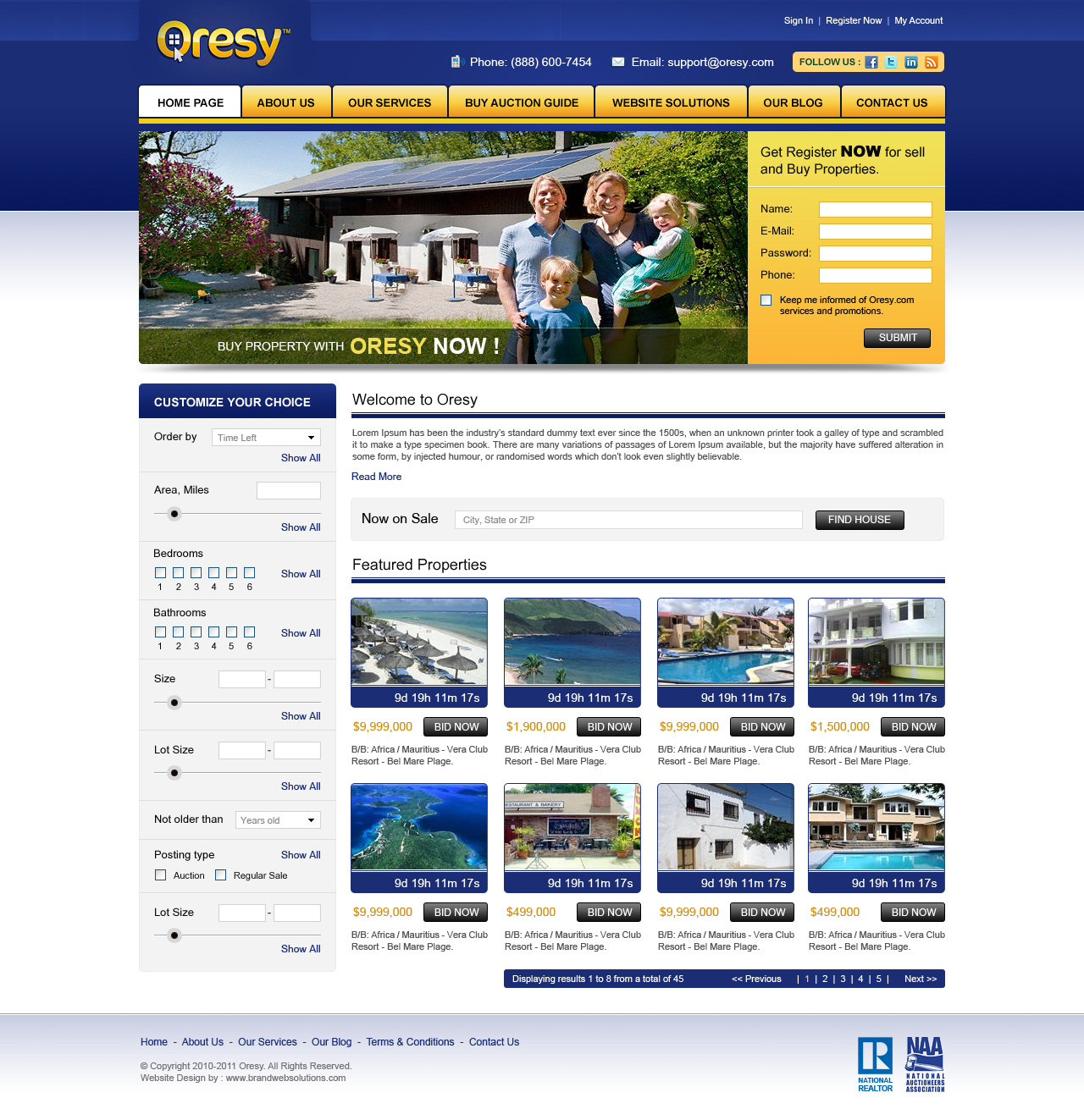 Web Design by BrandWeb for this project | Design #550088