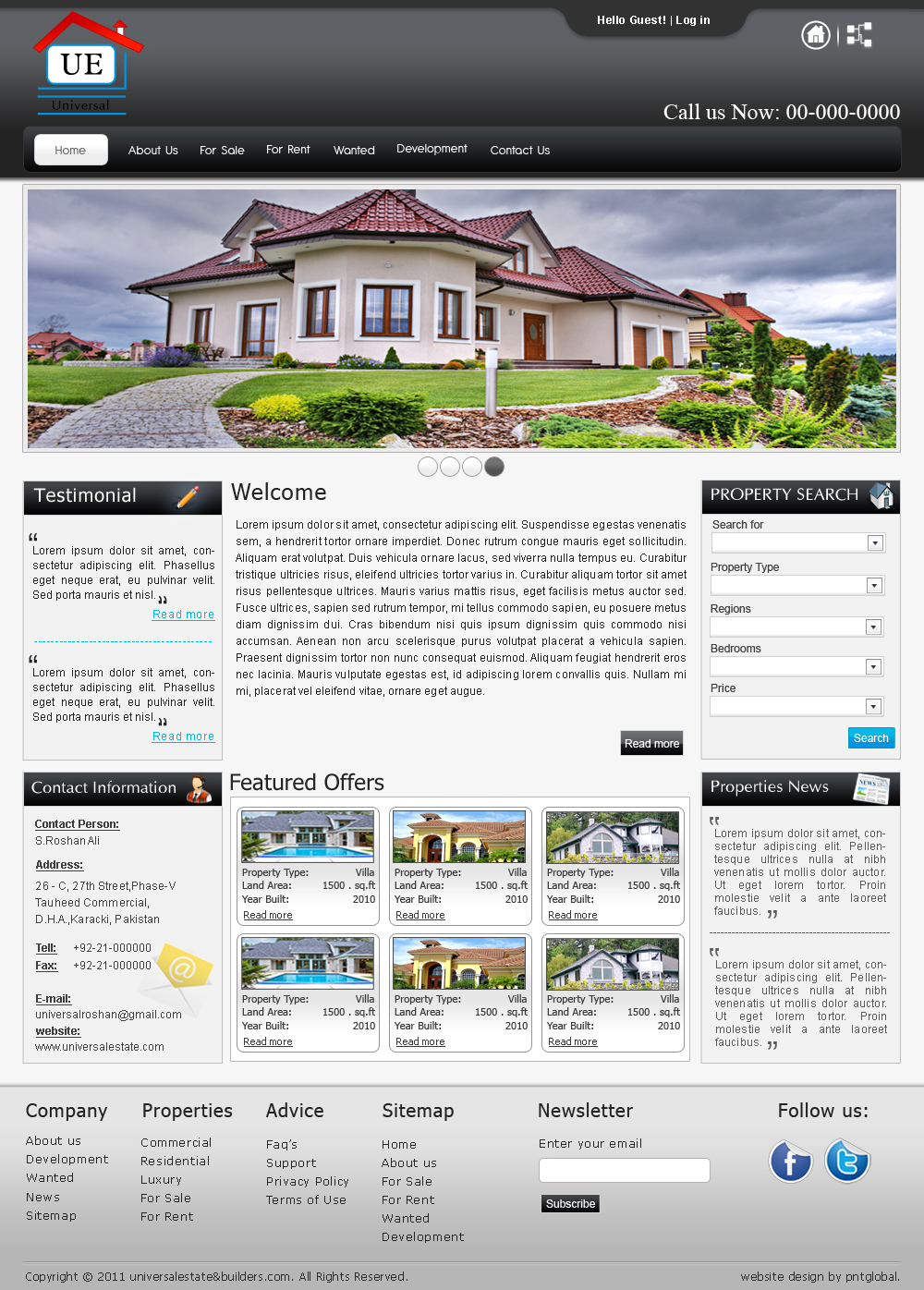 Web Design by Noman Salahuddin for this project | Design #550031