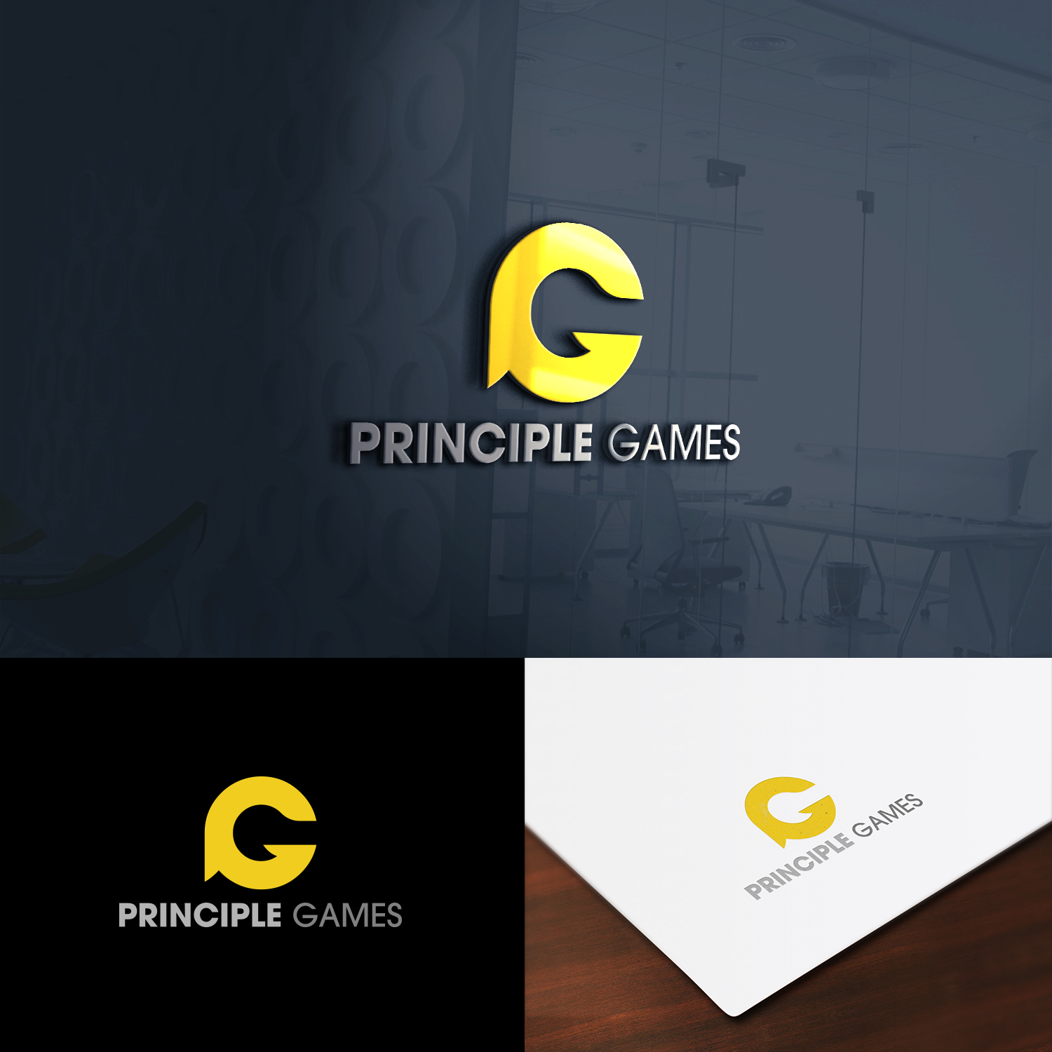 Logo Design by IMD-HUB for Principle Games | Design #13684896