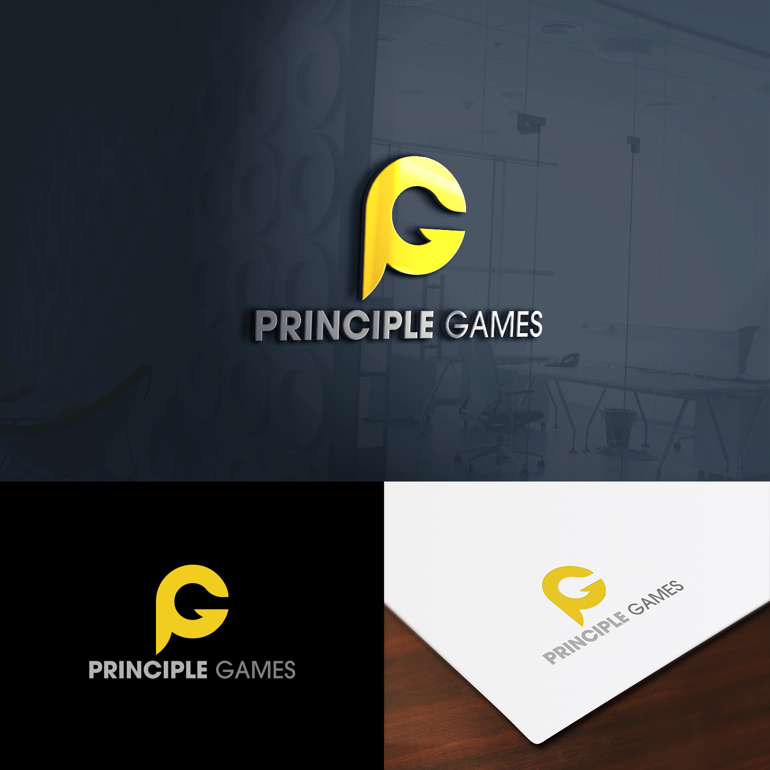 Logo Design by IMD-HUB for Principle Games | Design: #13713584