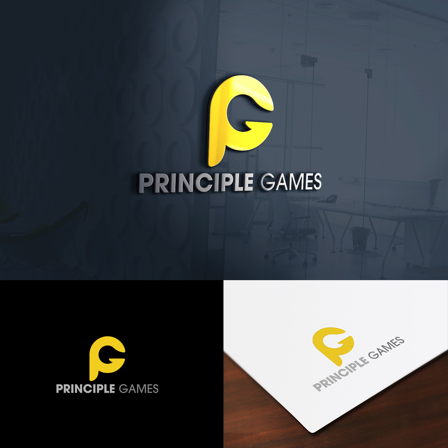 Logo Design by IMD-HUB for Principle Games | Design #13714456