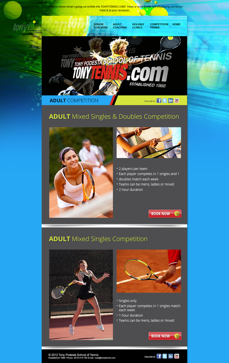 Newsletter Design by Sucre for this project | Design #2520297