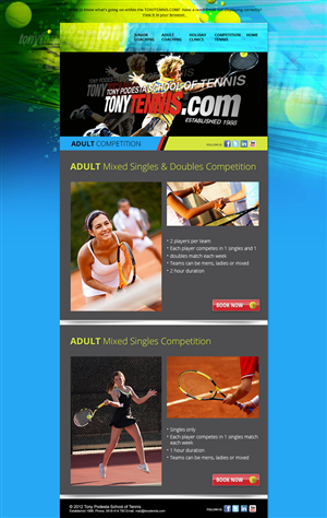 Newsletter Design by Sucre for this project | Design: #2520297