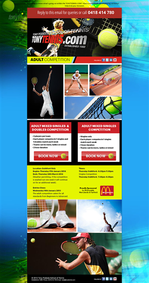 Newsletter Design by Sucre for this project | Design: #2526341