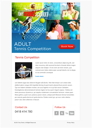 Newsletter Design by yadunath for this project | Design: #2516508