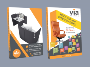 2017 Price Book for Chair Product for Manufacturer  | Book Cover Design by Lesaba Design