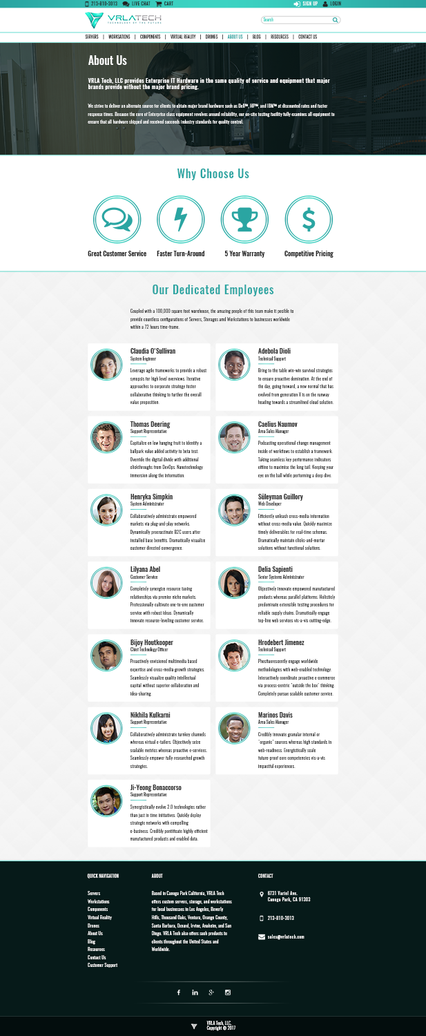 Web Design by Vigox for this project | Design #13741541