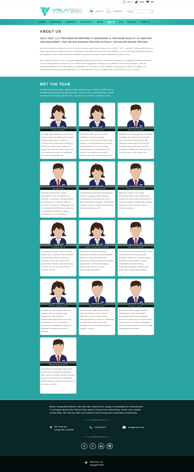 Web Design by Vigox for this project | Design #13741542