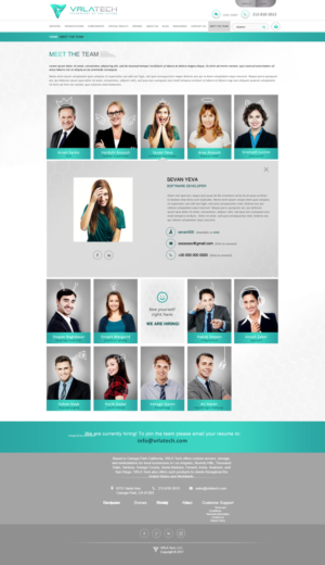 Web Design by Da Miracle for this project | Design: #13807179