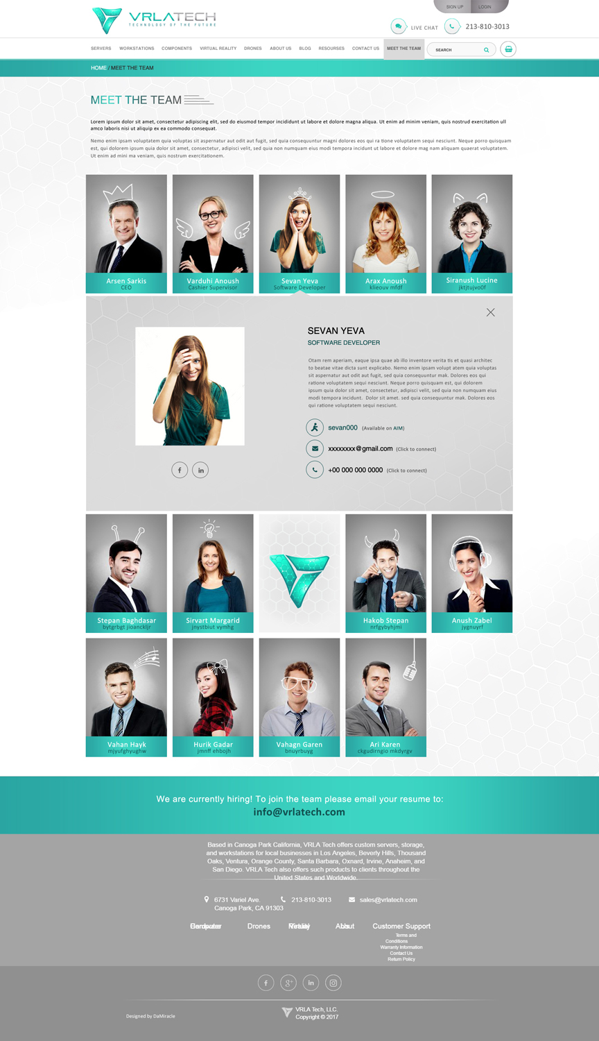 Web Design by Da Miracle for this project | Design #13817058