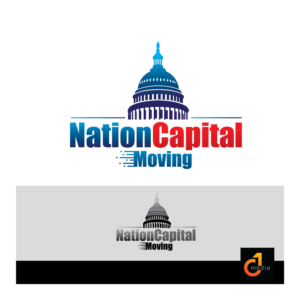 Diseño de Logo por C1 Media para Nation Capital Moving | Diseño #13677191