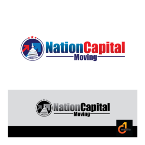 Diseño de Logo por C1 Media para Nation Capital Moving | Diseño: #13677192