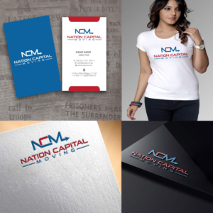 Logo Design by zebronicgraphic for Nation Capital Moving | Design: #13691606
