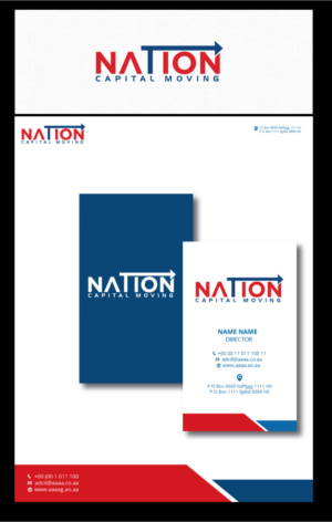 Logo Design by zebronicgraphic for Nation Capital Moving | Design: #13691611