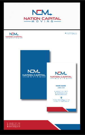 Logo Design by zebronicgraphic for Nation Capital Moving | Design: #13691612