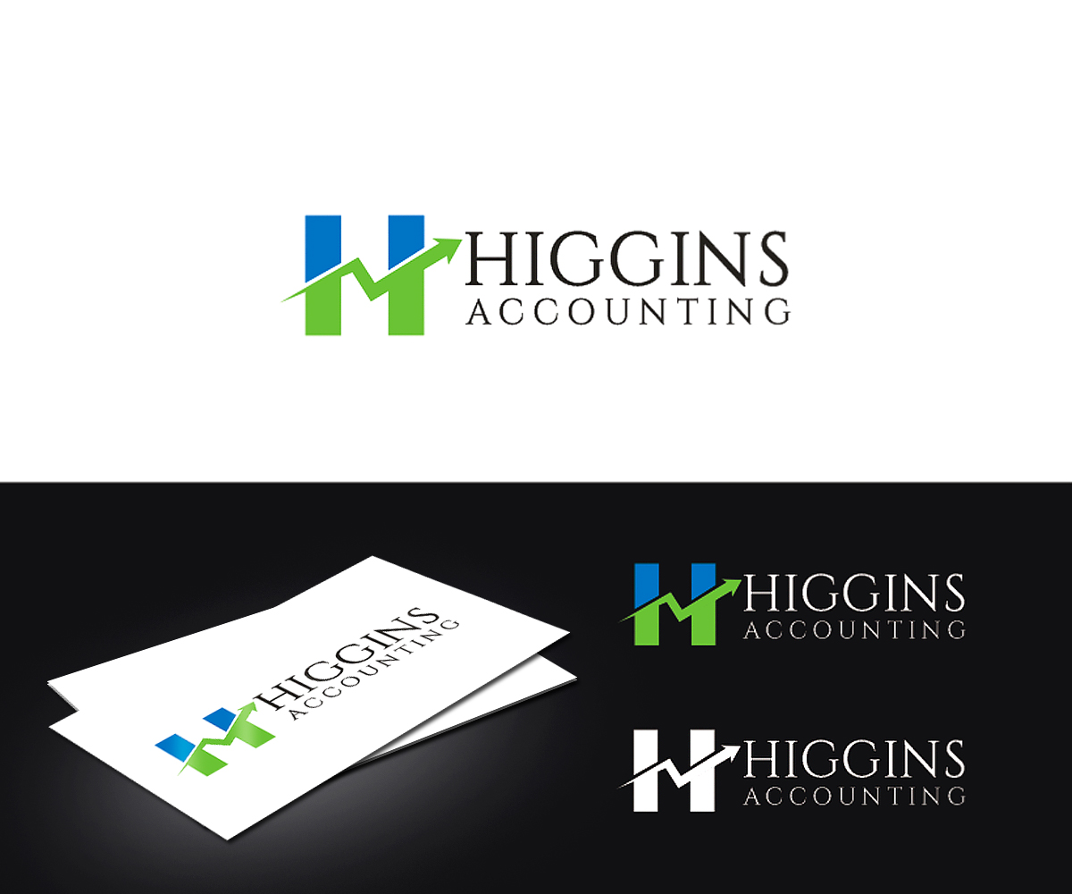 Logo-Design von Vishak vasu für Higgins Accounting | Design #13791208