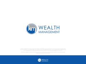 Logo Design by Kejo87 for KM Wealth Management  | Design: #13689525