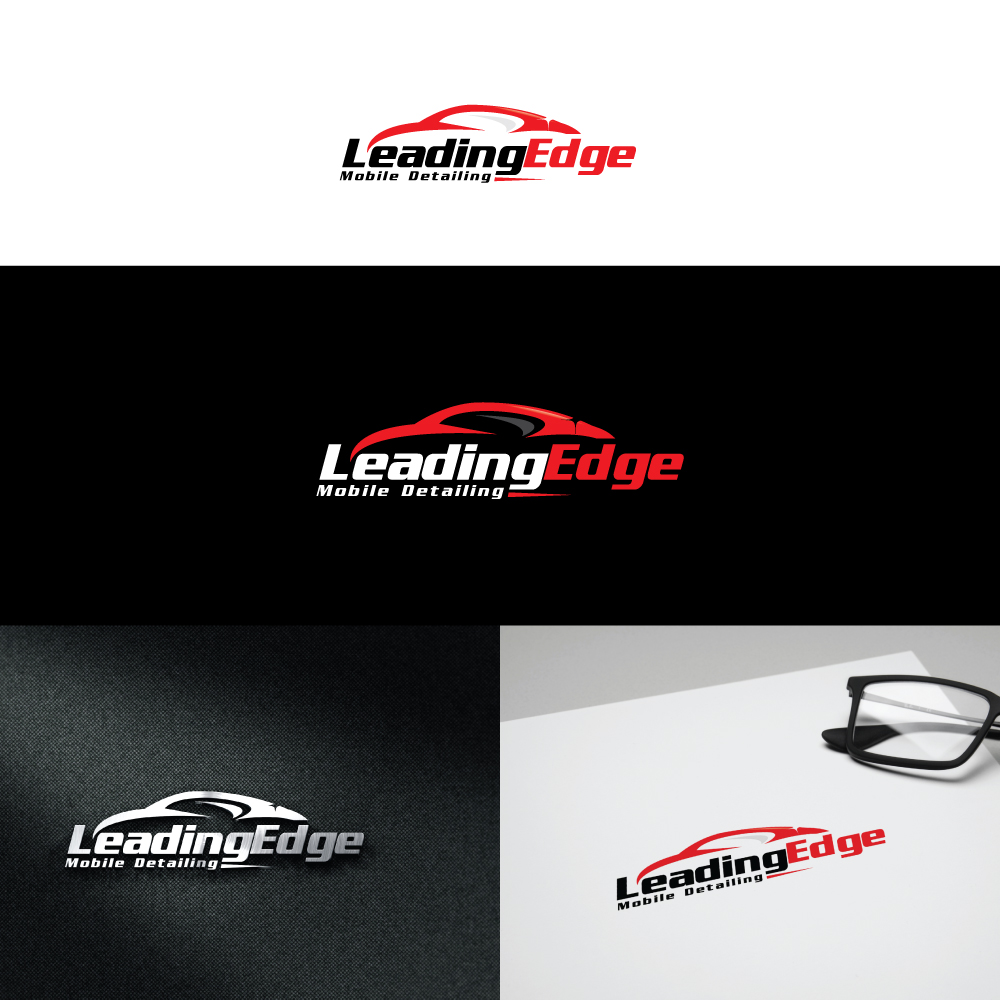 Logo Design by ESolz Technologies for Leading Edge Mobile Detailing | Design: #13716231