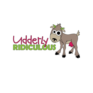 Logo Design by tinylavafish for Udderly Ridiculous | Design: #13741466