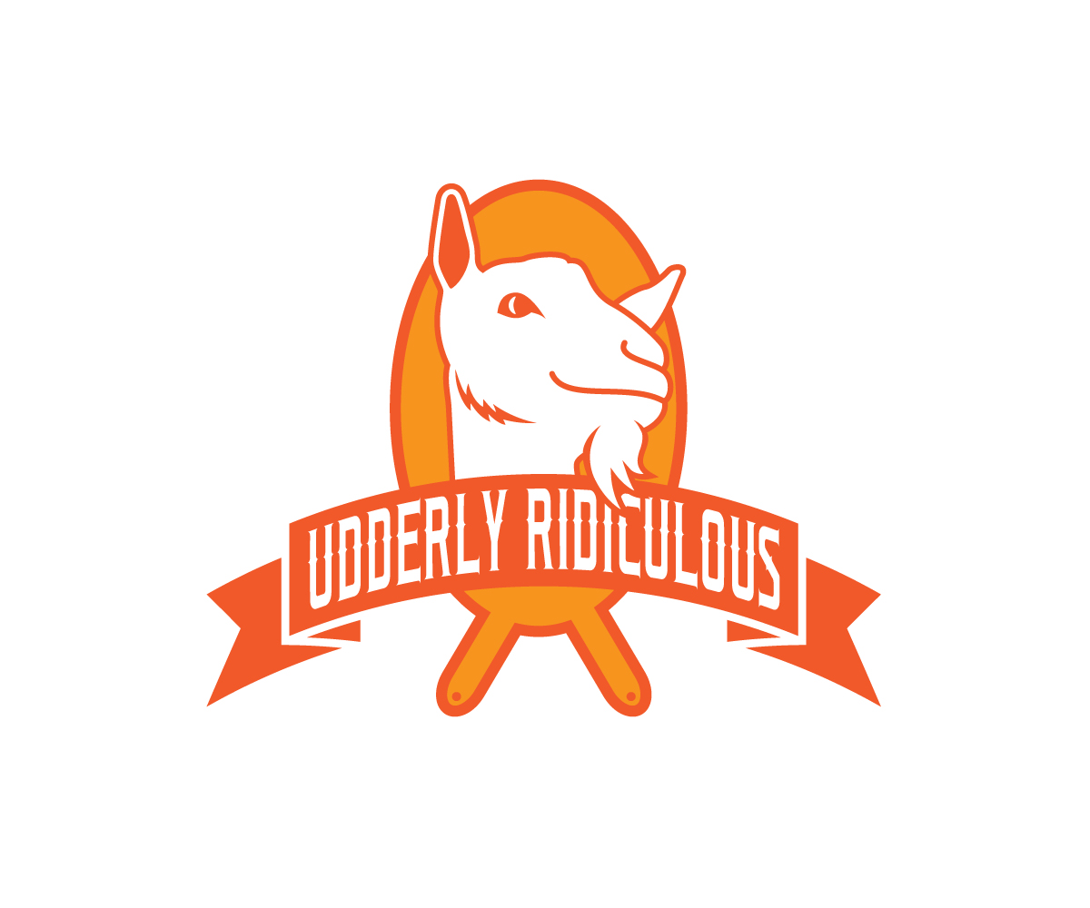 Logo Design by 808Miles for Udderly Ridiculous | Design #13765571