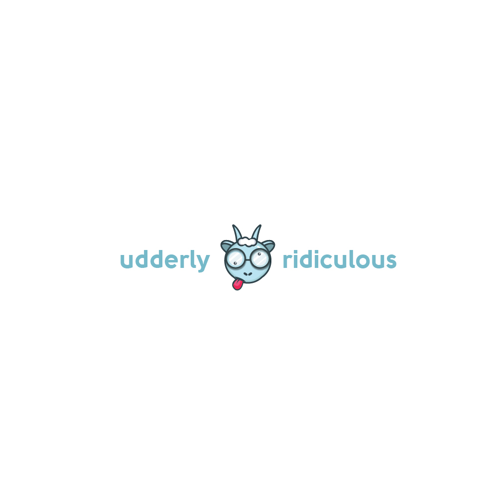 Logo Design by PLER design™ for Udderly Ridiculous | Design #13683373