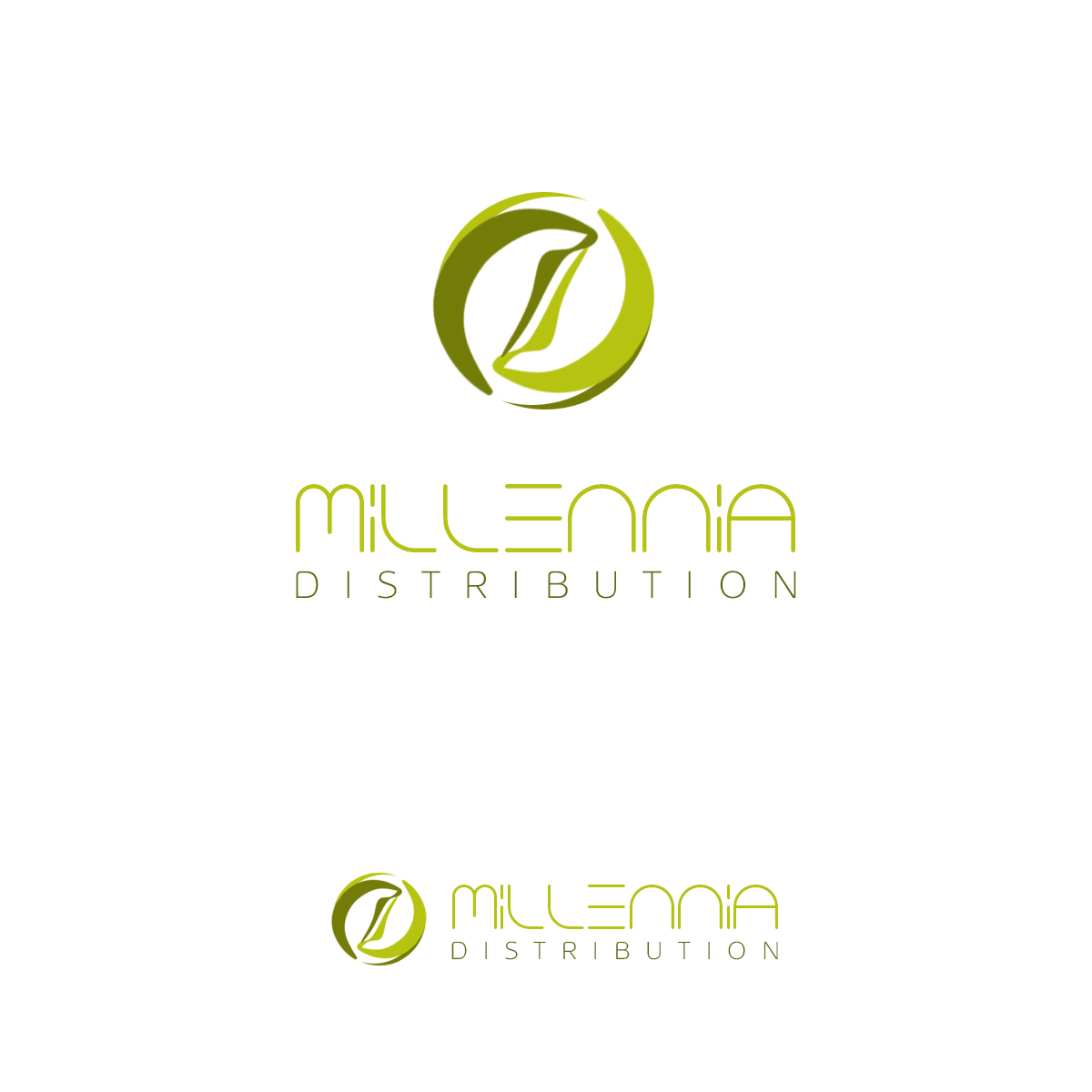 Logo Design by ZETA for Millennia Distribution  | Design #13773735