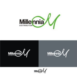 Diseño de Logo por webeezine para Millennia Distribution  | Diseño: #13721561