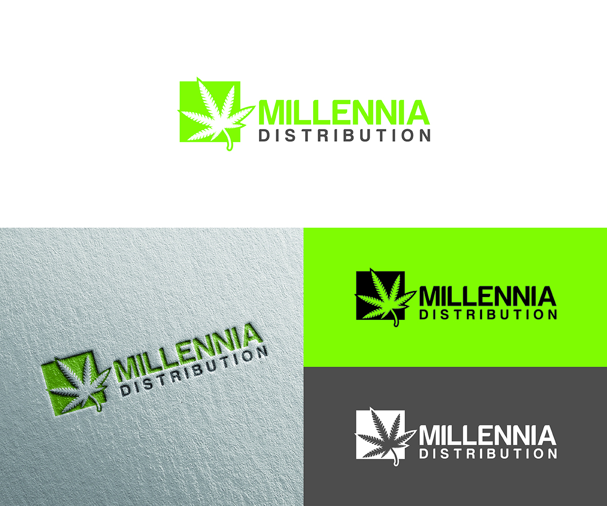 Diseño de Logo por eMARK para Millennia Distribution  | Diseño #13740379