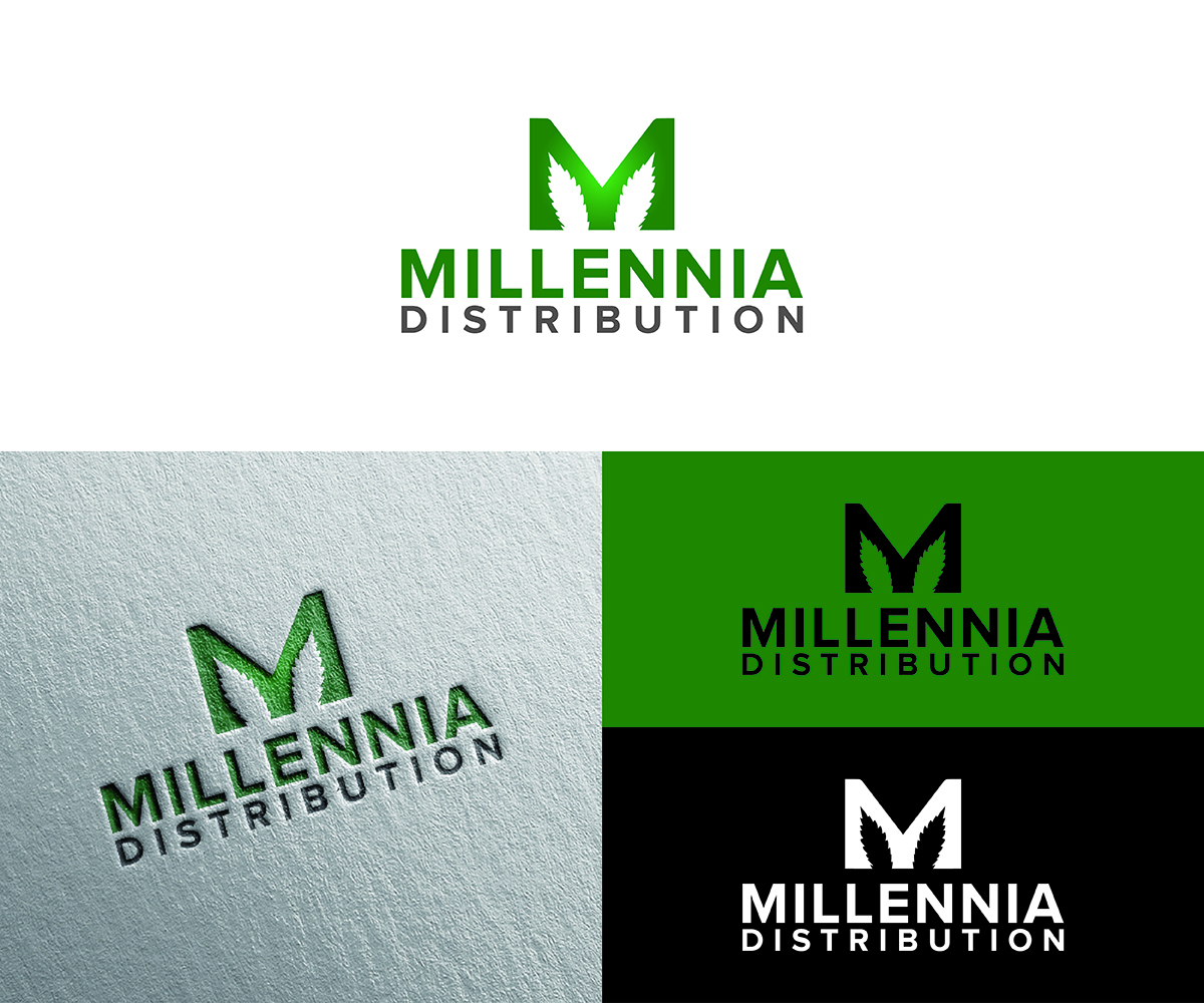 Diseño de Logo por eMARK para Millennia Distribution  | Diseño #13740380
