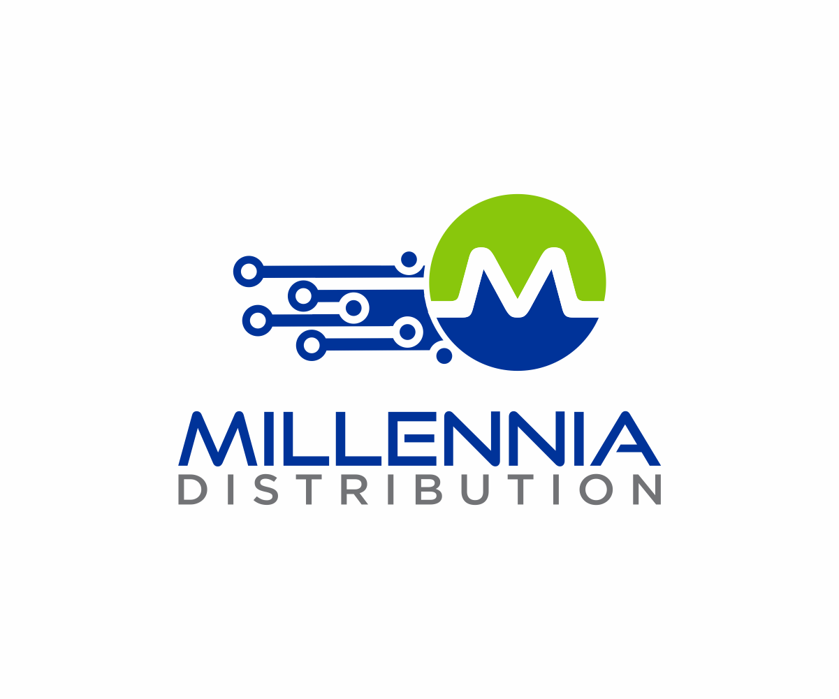 Diseño de Logo por andriasgaluh para Millennia Distribution  | Diseño #13769859