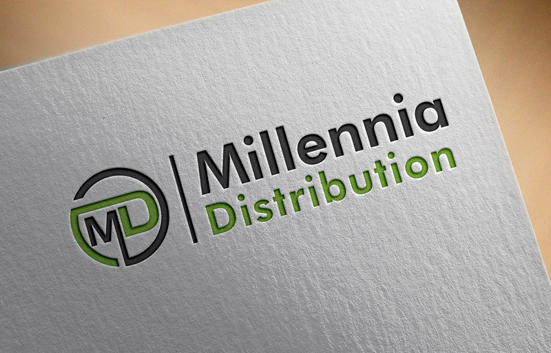 Diseño de Logo por AllDesign94 para Millennia Distribution  | Diseño: #13778929