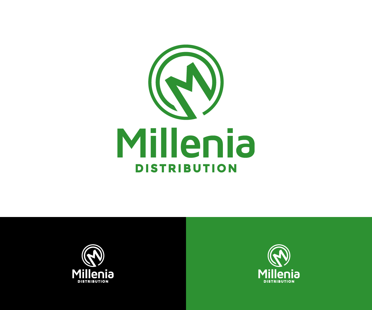 Diseño de Logo por Dreemlan Design para Millennia Distribution  | Diseño #13715551