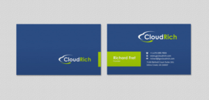 Business Card Design by INDIAN_Ashok for CloudRich | Design: #13708446