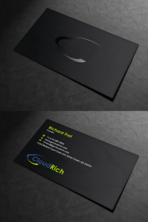 Visitenkarten-Design von INDIAN_Ashok für CloudRich | Design: #13708450